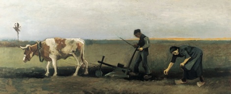 Vincent Van Gogh - "La semina delle patate" (1884)